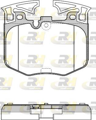 Roadhouse 21711.00 - Kit pastiglie freno, Freno a disco autozon.pro