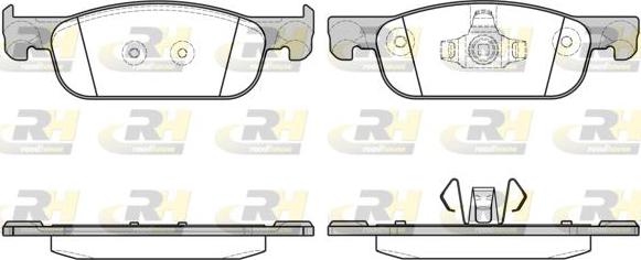 Roadhouse 21718.00 - Kit pastiglie freno, Freno a disco autozon.pro