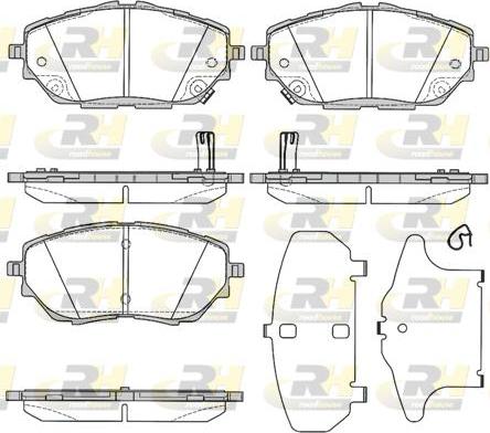 Roadhouse 21786.02 - Kit pastiglie freno, Freno a disco autozon.pro