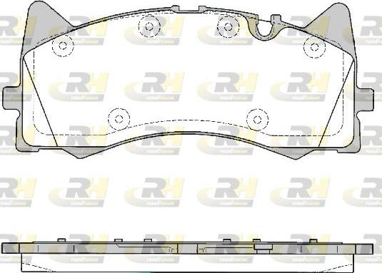 Roadhouse 21781.00 - Kit pastiglie freno, Freno a disco autozon.pro