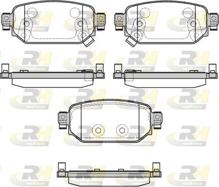 Roadhouse 21731.02 - Kit pastiglie freno, Freno a disco autozon.pro