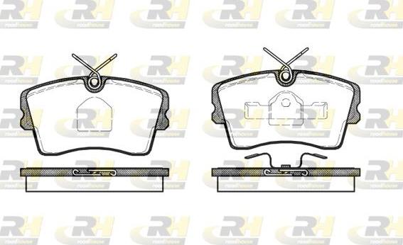 Roadhouse 2173.10 - Kit pastiglie freno, Freno a disco autozon.pro