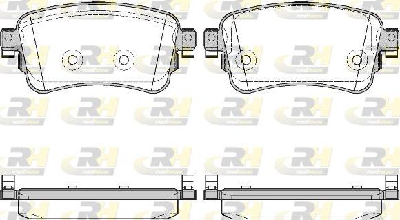 Roadhouse 21720.00 - Kit pastiglie freno, Freno a disco autozon.pro