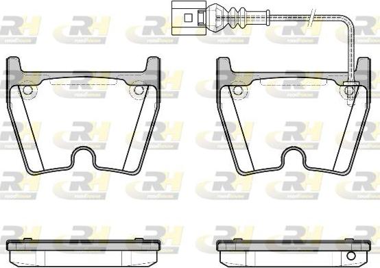 Roadhouse 2896.11 - Kit pastiglie freno, Freno a disco autozon.pro