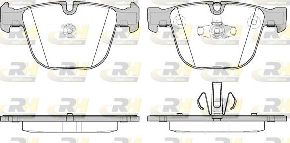 Roadhouse 2892.20 - Kit pastiglie freno, Freno a disco autozon.pro