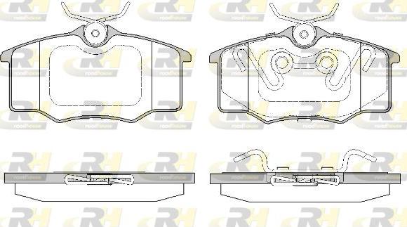 Roadhouse 2846.20 - Kit pastiglie freno, Freno a disco autozon.pro