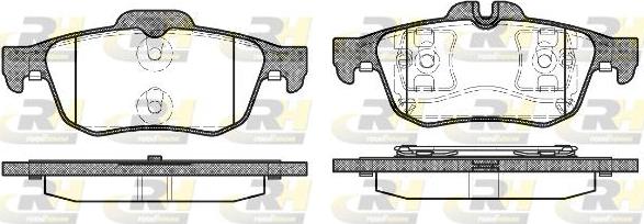 Roadhouse 2842.60 - Kit pastiglie freno, Freno a disco autozon.pro