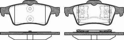 Alpha Brakes HKT-NS-041 - Kit pastiglie freno, Freno a disco autozon.pro