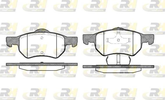 Roadhouse 2882.00 - Kit pastiglie freno, Freno a disco autozon.pro