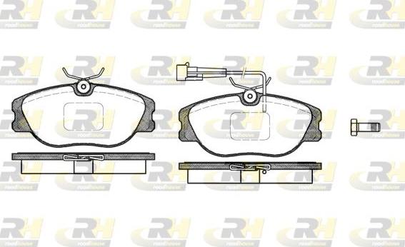 Roadhouse 2305.31 - Kit pastiglie freno, Freno a disco autozon.pro