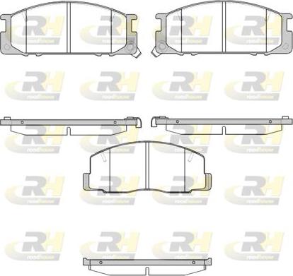 Roadhouse 2306.12 - Kit pastiglie freno, Freno a disco autozon.pro