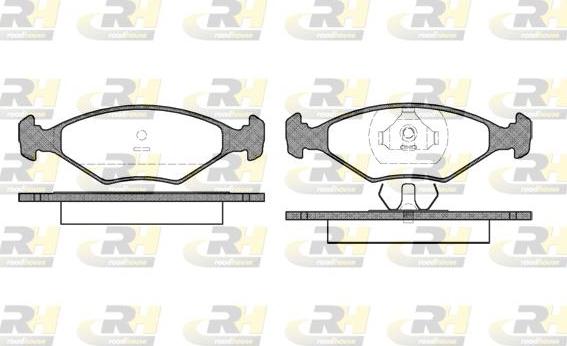 Roadhouse 2301.00 - Kit pastiglie freno, Freno a disco autozon.pro