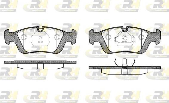 Roadhouse 2384.00 - Kit pastiglie freno, Freno a disco autozon.pro