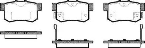 Alpha Brakes HKT-HD-005 - Kit pastiglie freno, Freno a disco autozon.pro