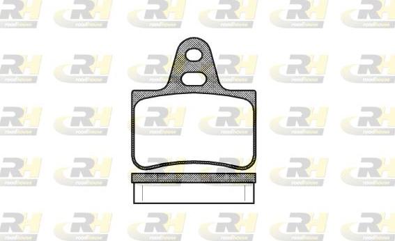 Roadhouse 2269.00 - Kit pastiglie freno, Freno a disco autozon.pro