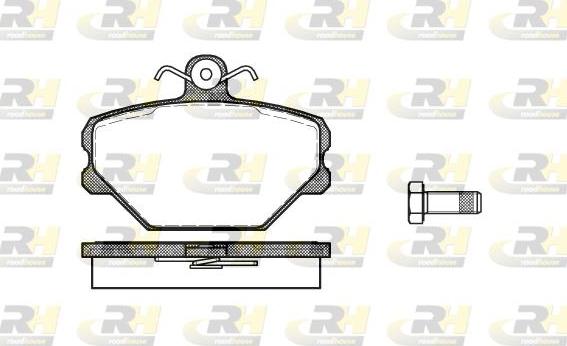 Roadhouse 2264.00 - Kit pastiglie freno, Freno a disco autozon.pro