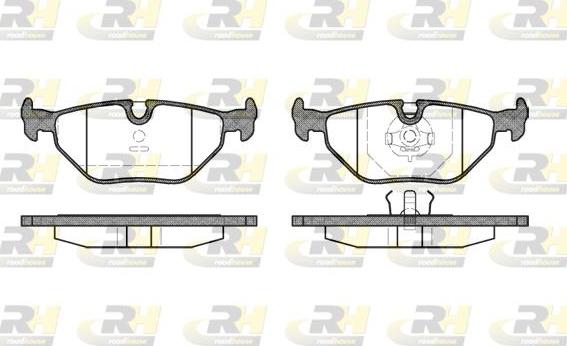 Roadhouse 2265.00 - Kit pastiglie freno, Freno a disco autozon.pro