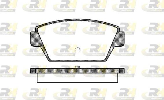 Roadhouse 2215.00 - Kit pastiglie freno, Freno a disco autozon.pro