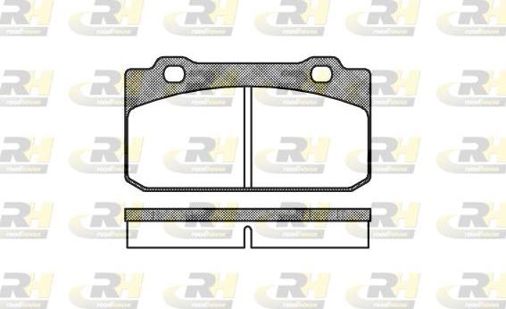 Roadhouse 2210.00 - Kit pastiglie freno, Freno a disco autozon.pro