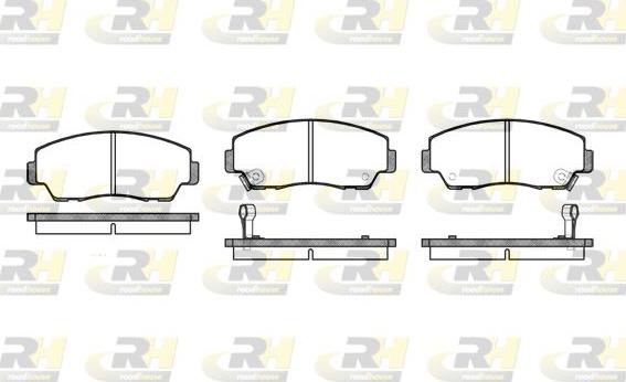 Roadhouse 2218.02 - Kit pastiglie freno, Freno a disco autozon.pro