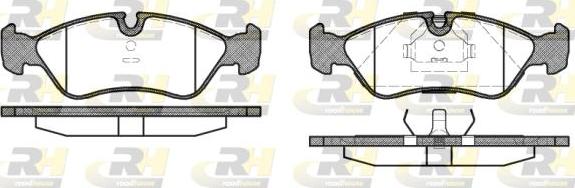 Roadhouse 2286.10 - Kit pastiglie freno, Freno a disco autozon.pro