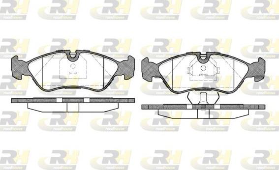 Roadhouse 2286.30 - Kit pastiglie freno, Freno a disco autozon.pro