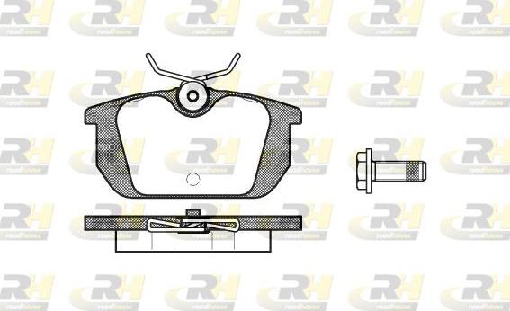 Roadhouse 2231.00 - Kit pastiglie freno, Freno a disco autozon.pro