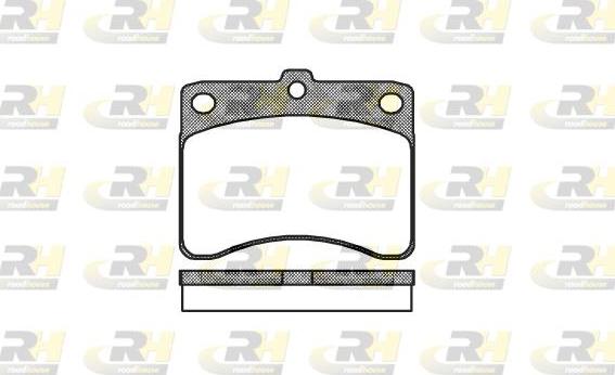 Roadhouse 2232.00 - Kit pastiglie freno, Freno a disco autozon.pro