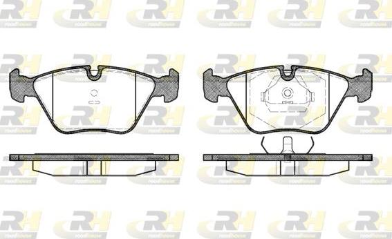 Roadhouse 2270.00 - Kit pastiglie freno, Freno a disco autozon.pro