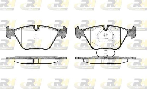 Roadhouse 2270.10 - Kit pastiglie freno, Freno a disco autozon.pro