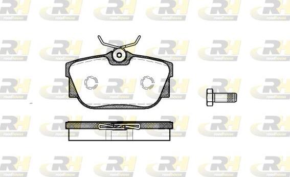 Roadhouse 2767.00 - Kit pastiglie freno, Freno a disco autozon.pro