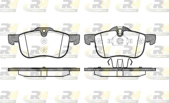 Roadhouse 2719.00 - Kit pastiglie freno, Freno a disco autozon.pro