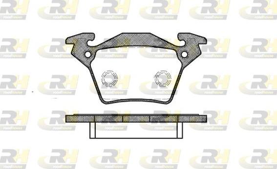 Roadhouse 2717.00 - Kit pastiglie freno, Freno a disco autozon.pro