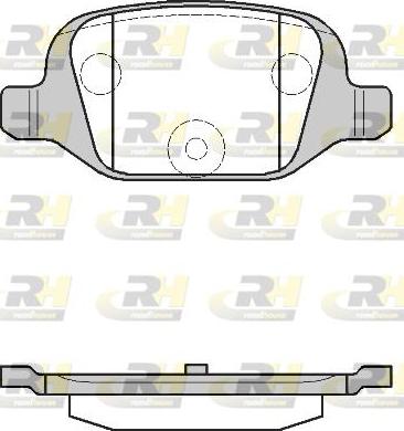 Roadhouse 2727.00 - Kit pastiglie freno, Freno a disco autozon.pro