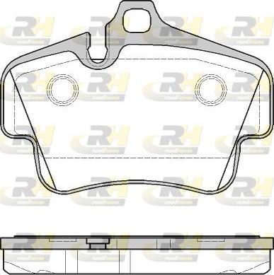 Roadhouse 2773.30 - Kit pastiglie freno, Freno a disco autozon.pro