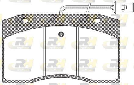 Roadhouse JSX 2400.40 - Kit pastiglie freno, Freno a disco autozon.pro