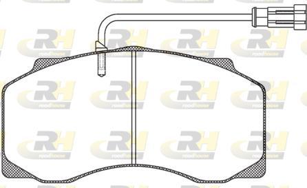 Roadhouse JSX 2661.40 - Kit pastiglie freno, Freno a disco autozon.pro