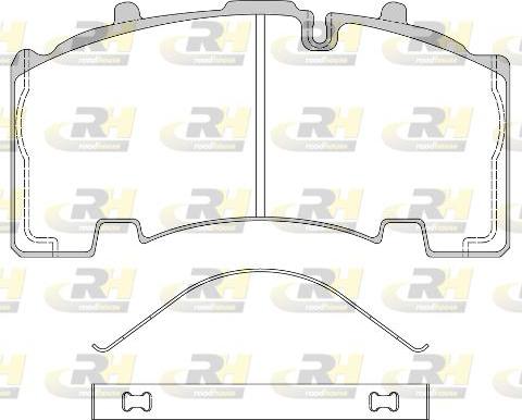 Roadhouse JSX 21555.00 - Kit pastiglie freno, Freno a disco autozon.pro