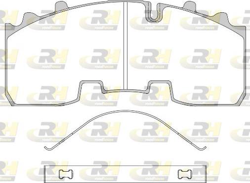 Roadhouse JSX 21556.00 - Kit pastiglie freno, Freno a disco autozon.pro