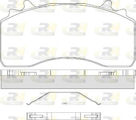 Roadhouse JSX 21526.00 - Kit pastiglie freno, Freno a disco autozon.pro