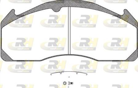 Roadhouse JSX 21033.00 - Kit pastiglie freno, Freno a disco autozon.pro