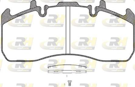 Roadhouse JSX 21317.00 - Kit pastiglie freno, Freno a disco autozon.pro