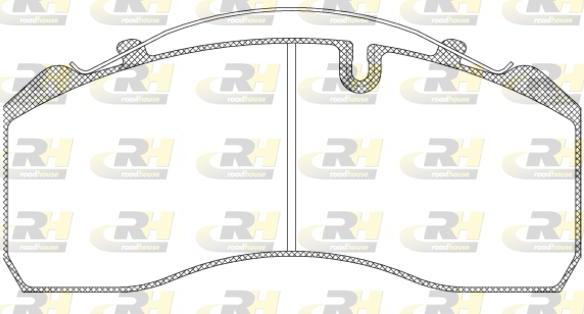 Roadhouse JSX 2814.00 - Kit pastiglie freno, Freno a disco autozon.pro