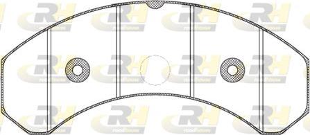 Roadhouse JSX 2825.20 - Kit pastiglie freno, Freno a disco autozon.pro