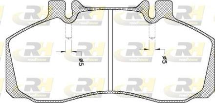 Roadhouse JSX 2245.20 - Kit pastiglie freno, Freno a disco autozon.pro