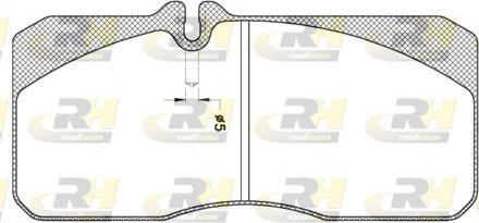 Roadhouse JSX 2278.20 - Kit pastiglie freno, Freno a disco autozon.pro