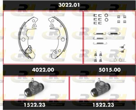 Roadhouse SPK 3022.01 - Kit ganasce freno autozon.pro