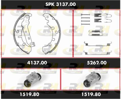 Roadhouse SPK 3137.00 - Kit ganasce freno autozon.pro