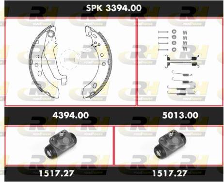 Roadhouse SPK 3394.00 - Kit ganasce freno autozon.pro