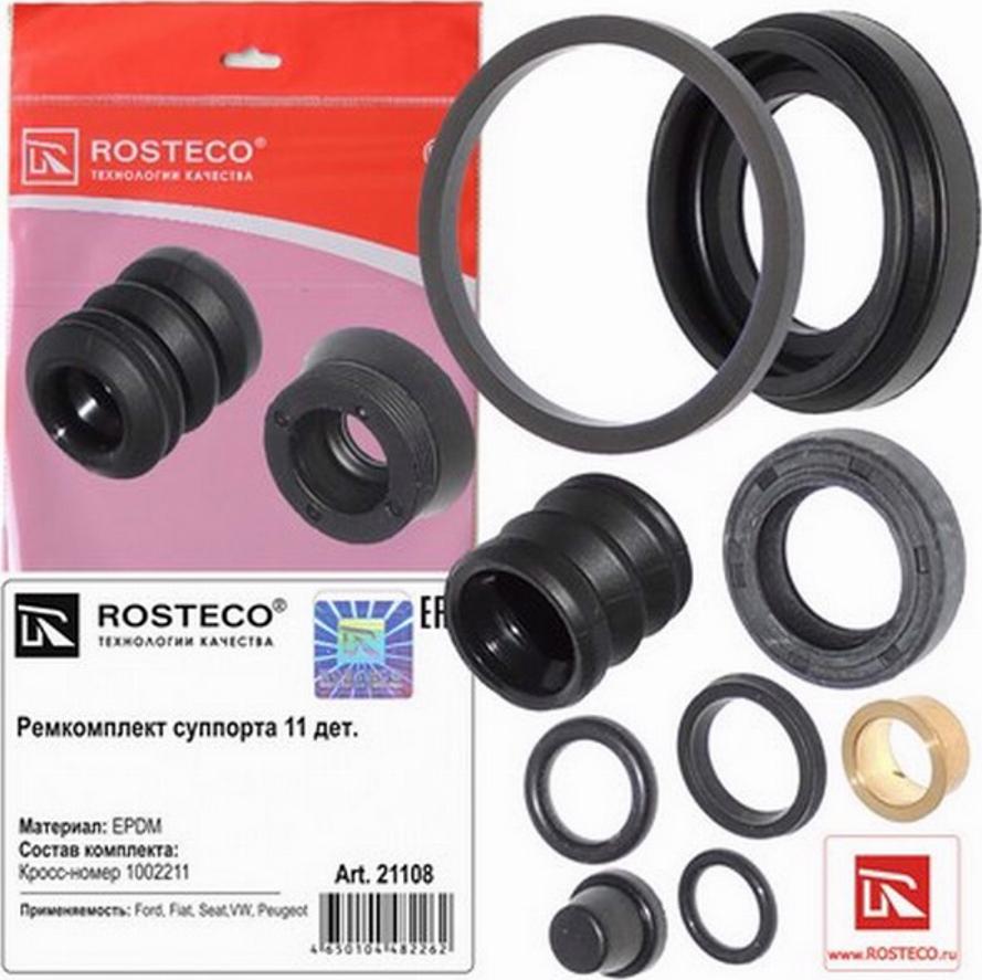 Rosteco 21108 - Kit riparazione, Pinza freno autozon.pro